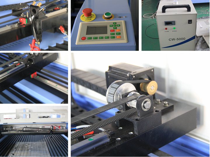 details of mini laser engraving machine