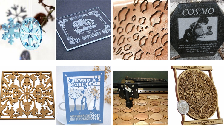 materials of laser cutting machine