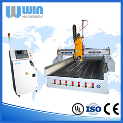 Technical details of 4AXIS1530 4 axis cnc router